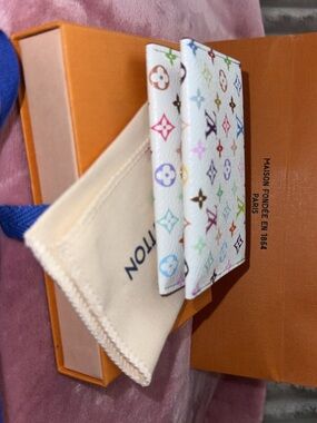 Authentic Louis Vuitton X Murakami Slim Card Holder Multicolor 🌈 2026 re release